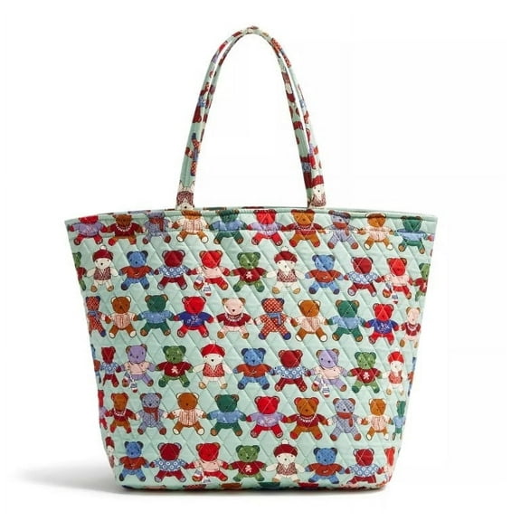 Vera Bradley Essential Grand Tote - Toasty Teddies, Teddy Bear