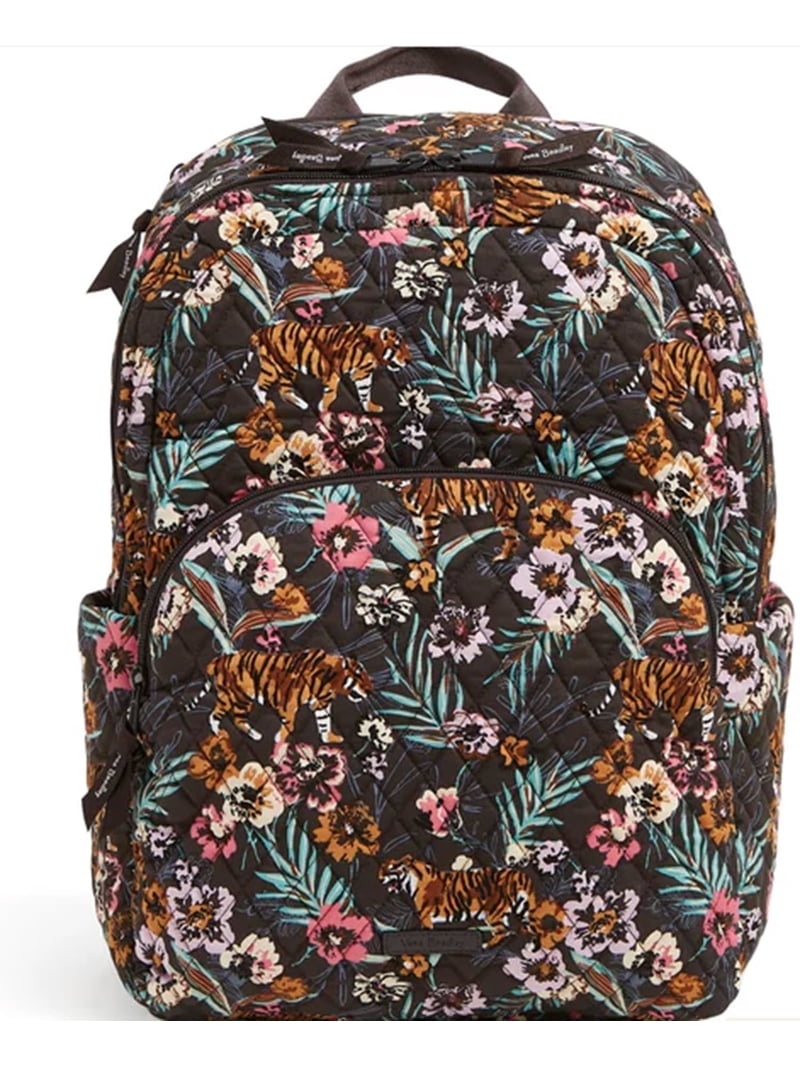 backpack to fit 17 inch laptop vera bradley Bancroft - Performance Twill 0 w x 17 Vera Bradley Essential Large Backpack