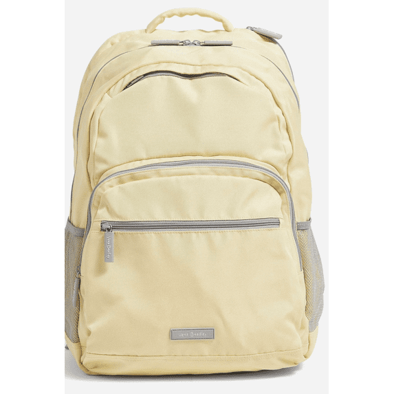 Vera Bradley Factory Style Lighten Up Banana Essential Large Backpack New w Tag