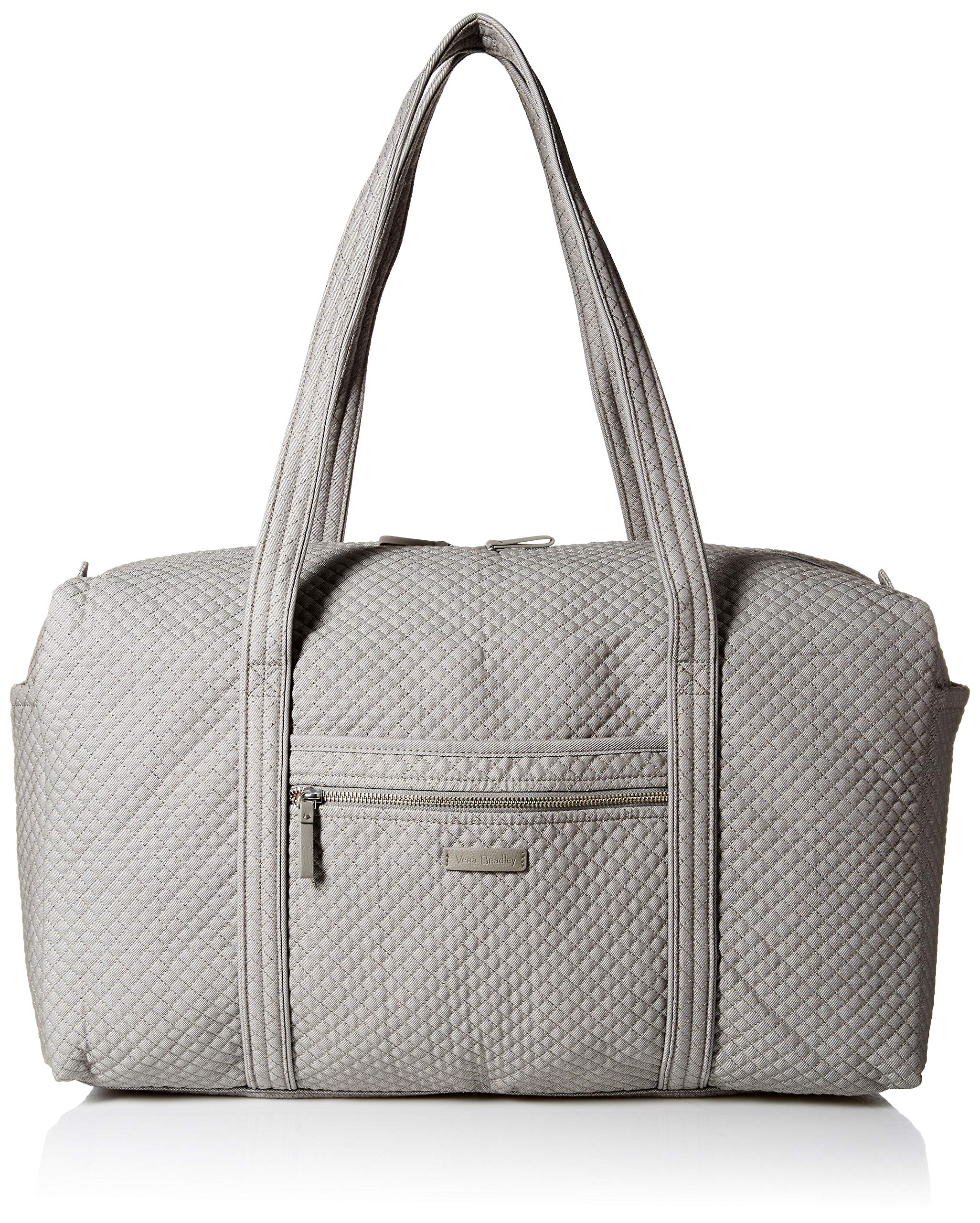 Vera Bradley Iconic Large Travel Duffle Denim Gray Bag