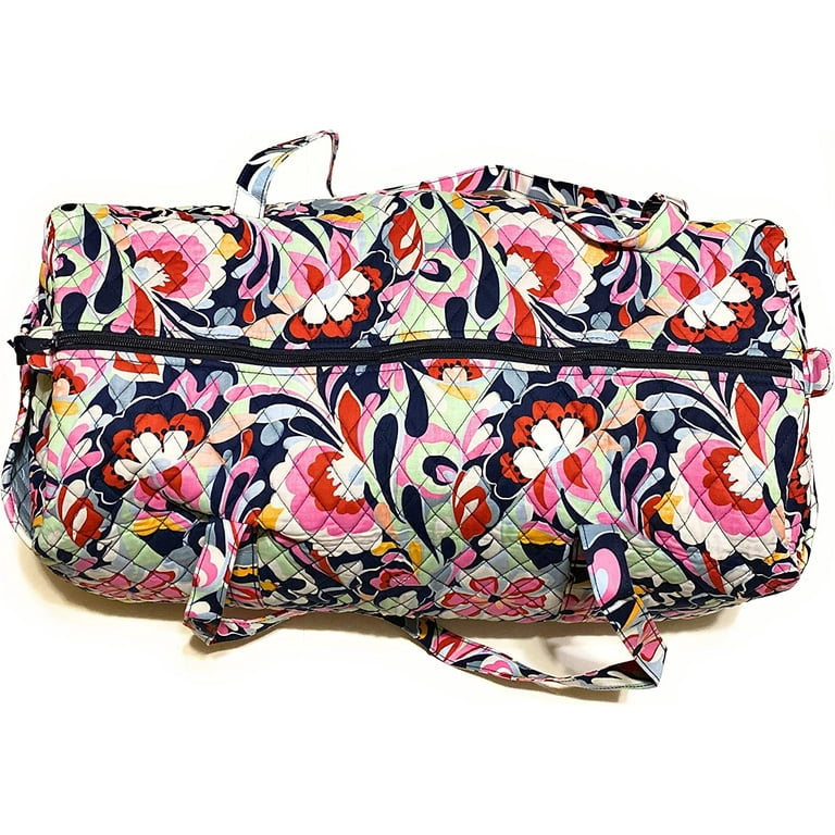 Large vera bradley duffle bag 2025