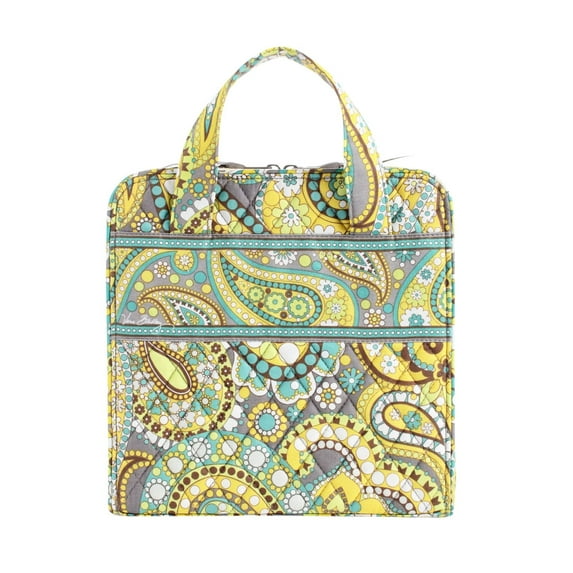Vera Bradley Lemon Parfait Tech Organizer