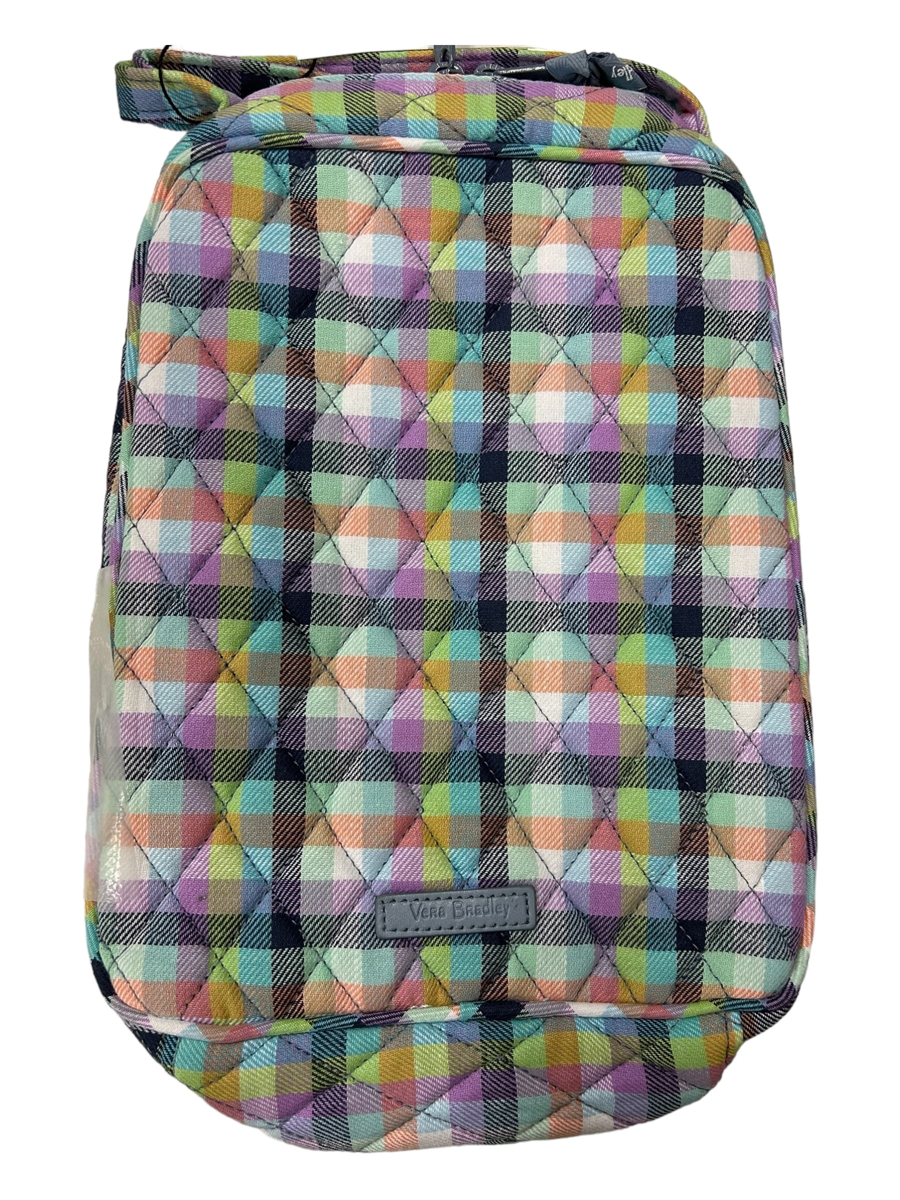 Vera Bradley Lunch Bunch Bag Gingham Plaid Cotton Lightweight