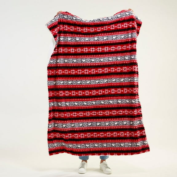 Vera Bradley Peanuts Cozy Life Throw Blanket in Fleece