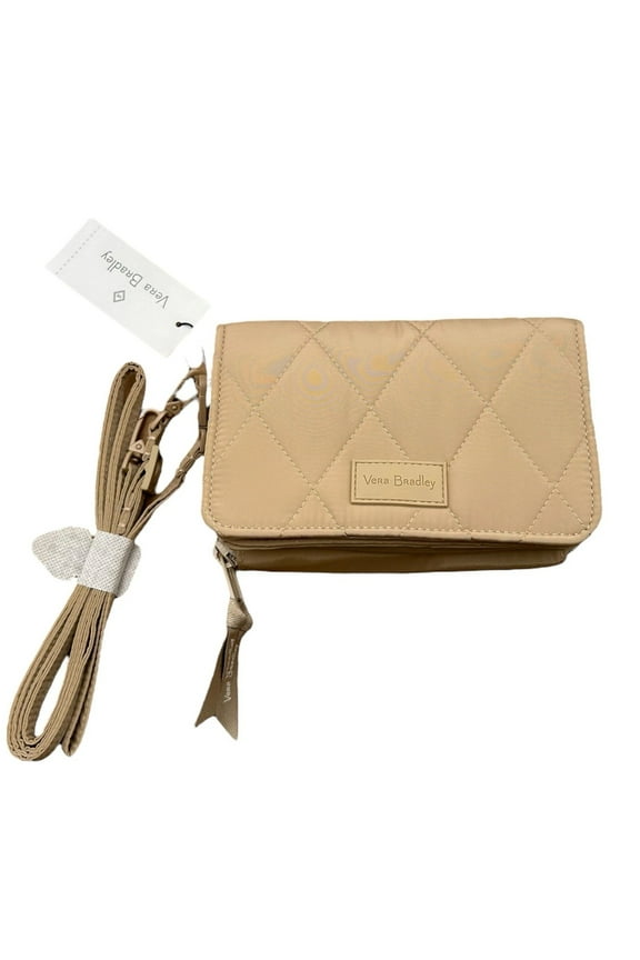 Ultralight 3-in-1 Crossbody Purse Tan Crossbody Shoulder Wristlet