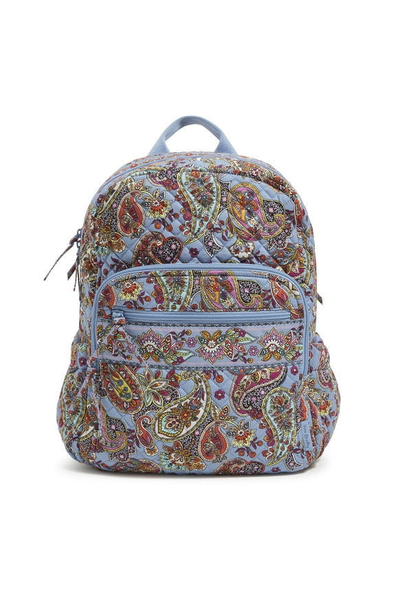 Women's Cotton Campus Backpack Provence Paisley