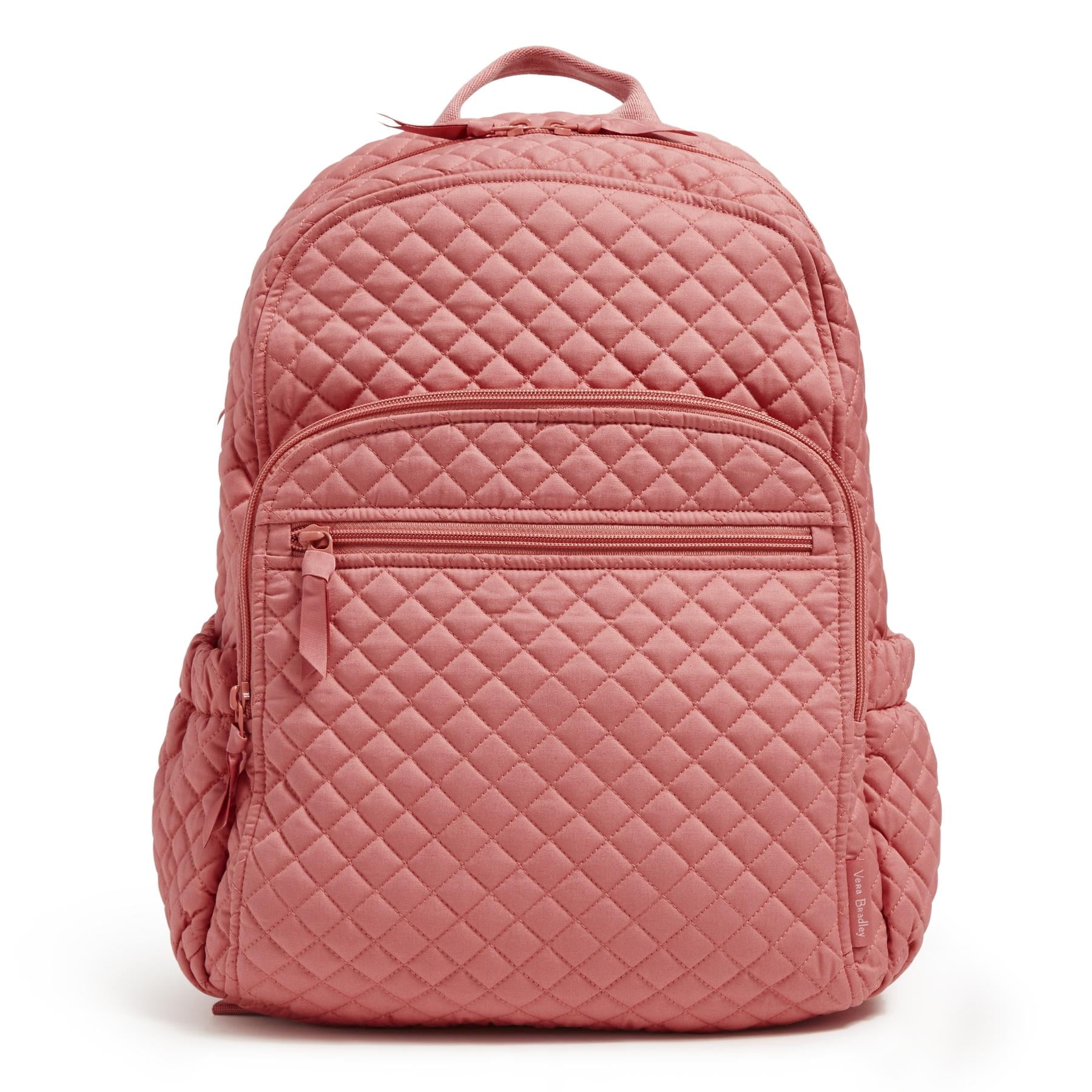 Vera Bradley Women's Cotton Campus Backpack Rosy Outlook 