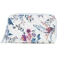 thumbnail image 1 of Vera Bradley Women's Cotton Deluxe Travel Wallet with RFID Protection in Magnifique Floral, 1 of 3