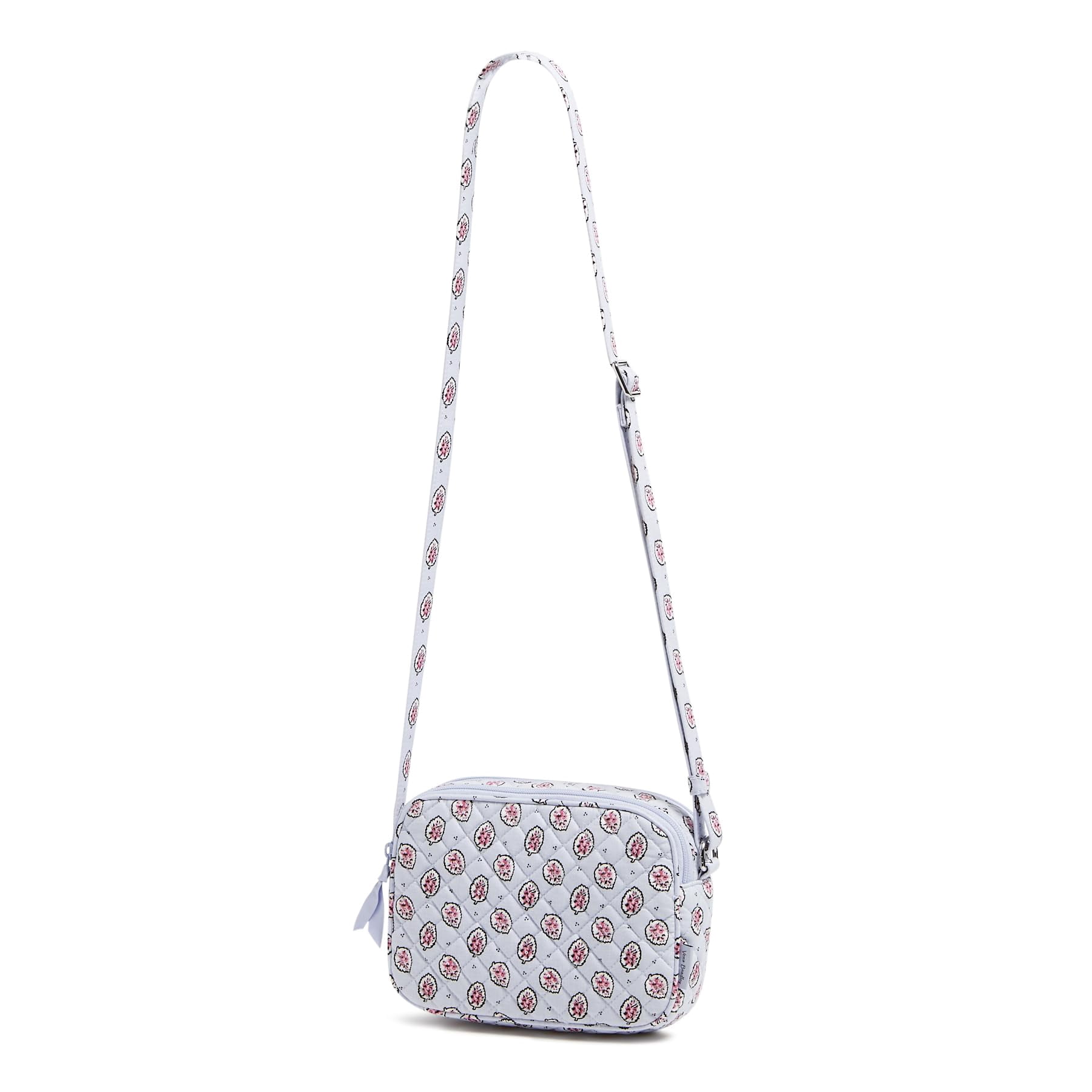 Vera Bradley Women's Cotton Evie Crossbody Bag Magnifique Leaf