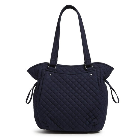Vera Bradley Women's Cotton Glenna Satchel Classic Navy