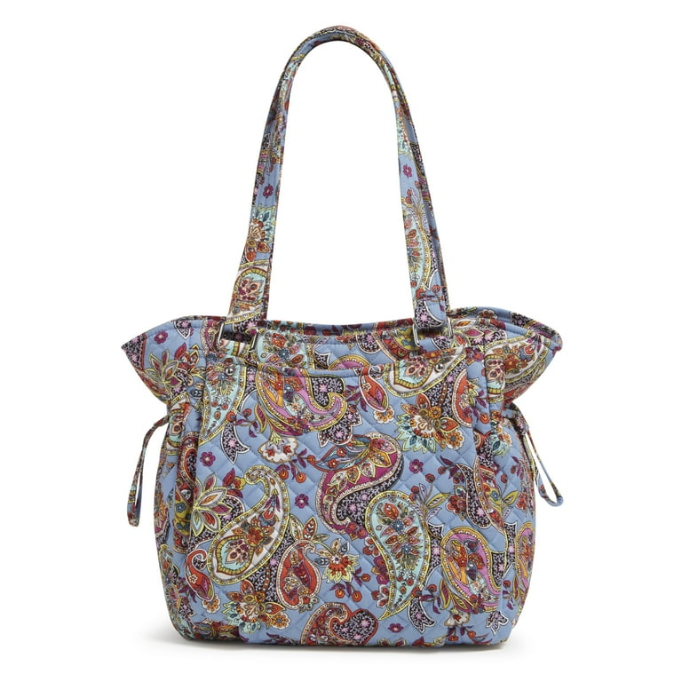 Vera Bradley Women's Cotton Glenna Satchel Provence Paisley