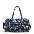 thumbnail image 1 of Vera Bradley Women's Cotton Large Travel Duffel Bag Rose Toile, 1 of 5
