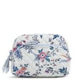 thumbnail image 1 of Vera Bradley Women's Cotton Medium Cosmetic Bag Magnifique Floral, 1 of 2