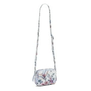 Vera Bradley Women's Cotton Mini Evie Crossbody Bag Magnifique Floral