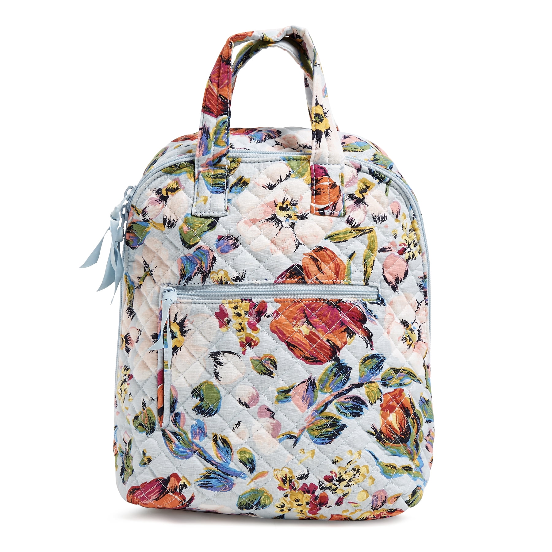 Vera Bradley Women's Cotton Mini Totepack Sea Air Floral - Walmart.com