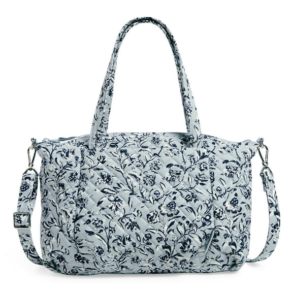 Vera Bradley Women's Cotton Pleated Multi-Strap Satchel