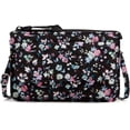 thumbnail image 1 of Vera Bradley Women's Cotton Quilted  Wallet Crossbody Purse with RFID Protection in Botanical Ditsy, 1 of 5