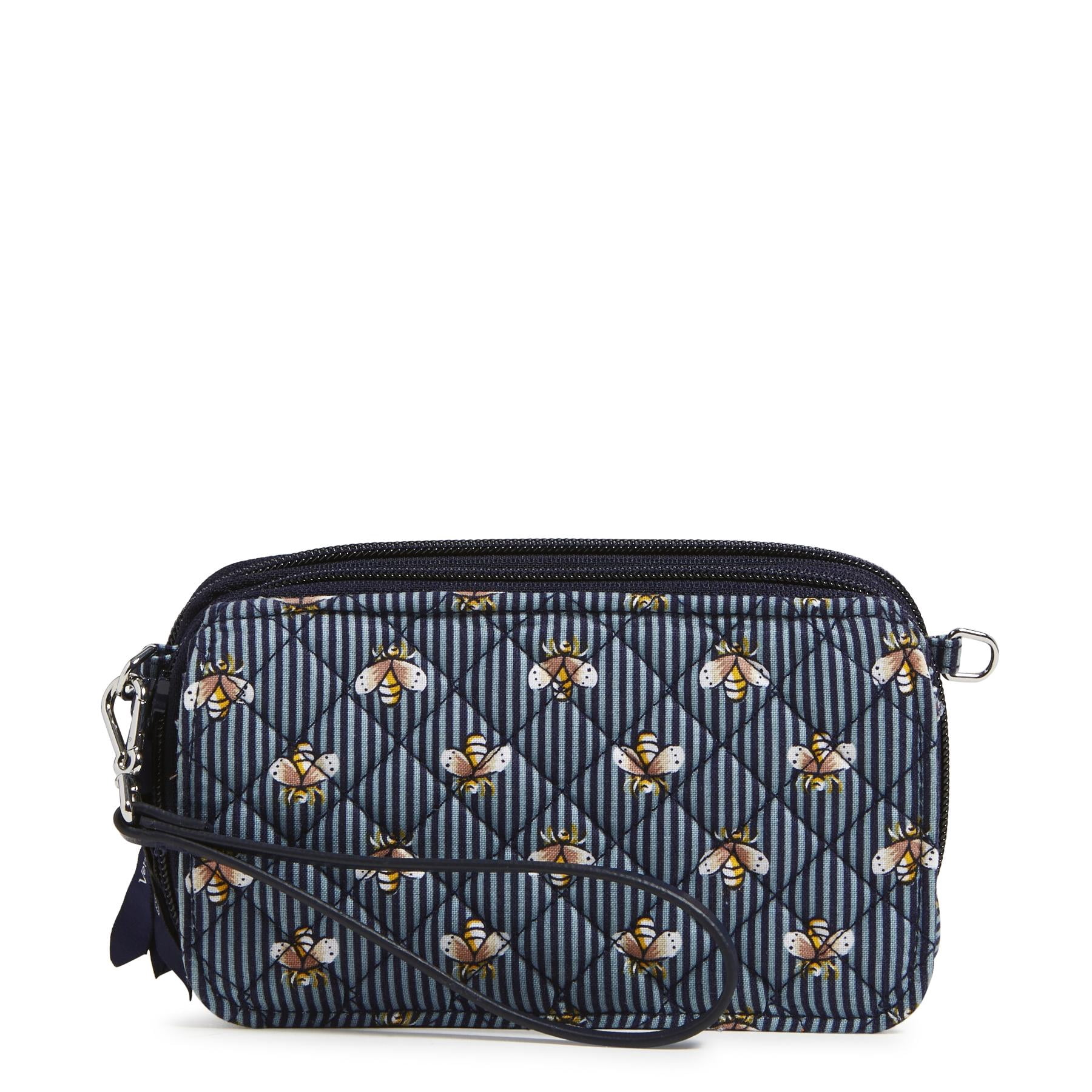 Vera Bradley Women's Cotton RFID All in One Crossbody Bag Vera Bradley Women's Cotton RFID All in One Crossbody Bag