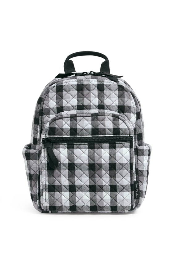 Women's Cotton Small Backpack Kingbird Plaid