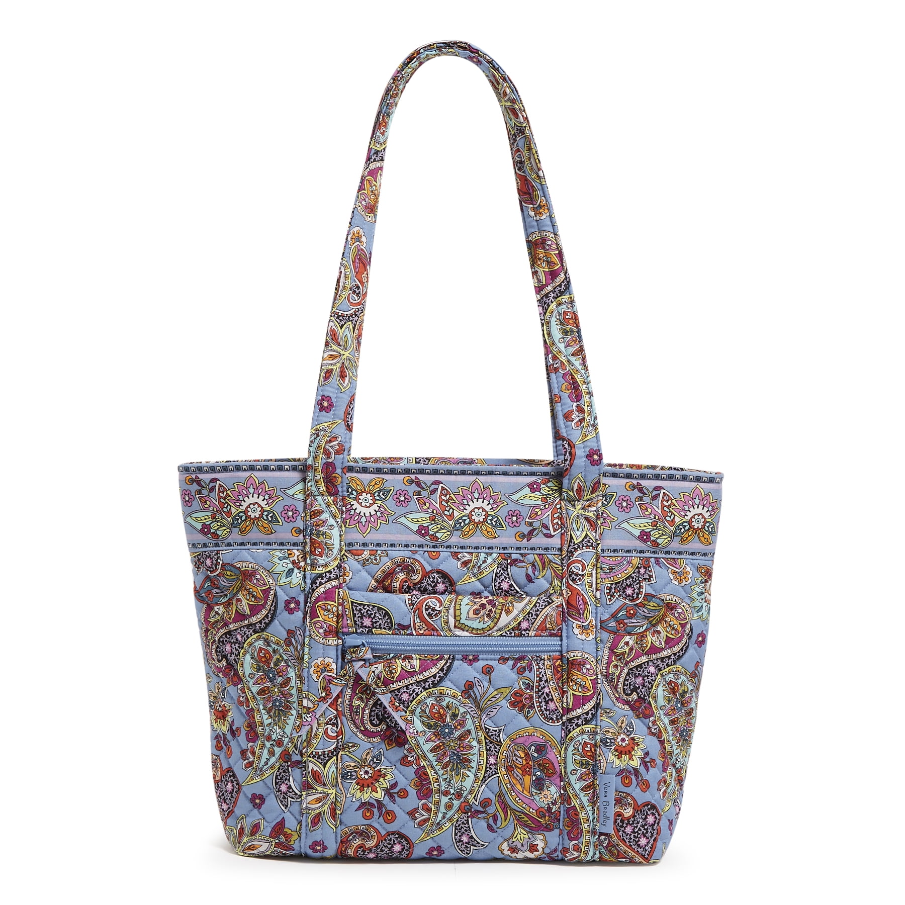 Paisley Small Vera Tote Bag Vera Bradley Botanical Paisley Cotton
