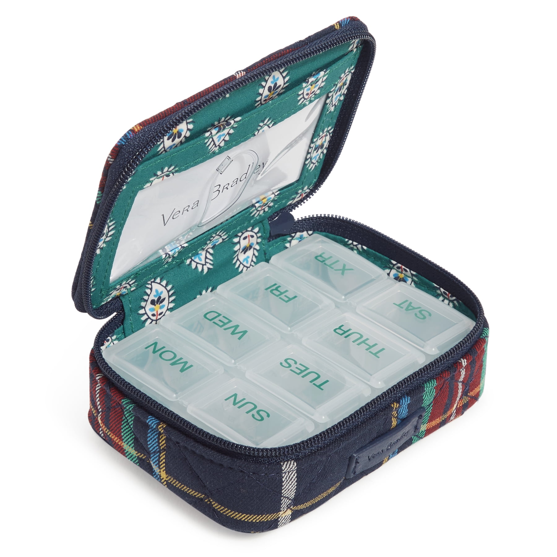 Vera bradley large pill case hotsell