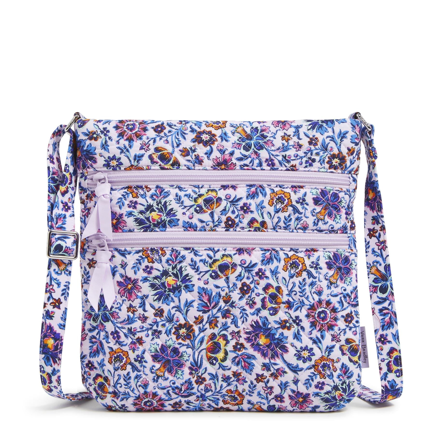 Vera Bradley - Iconic Triple Zip Hipster in Holland Garden