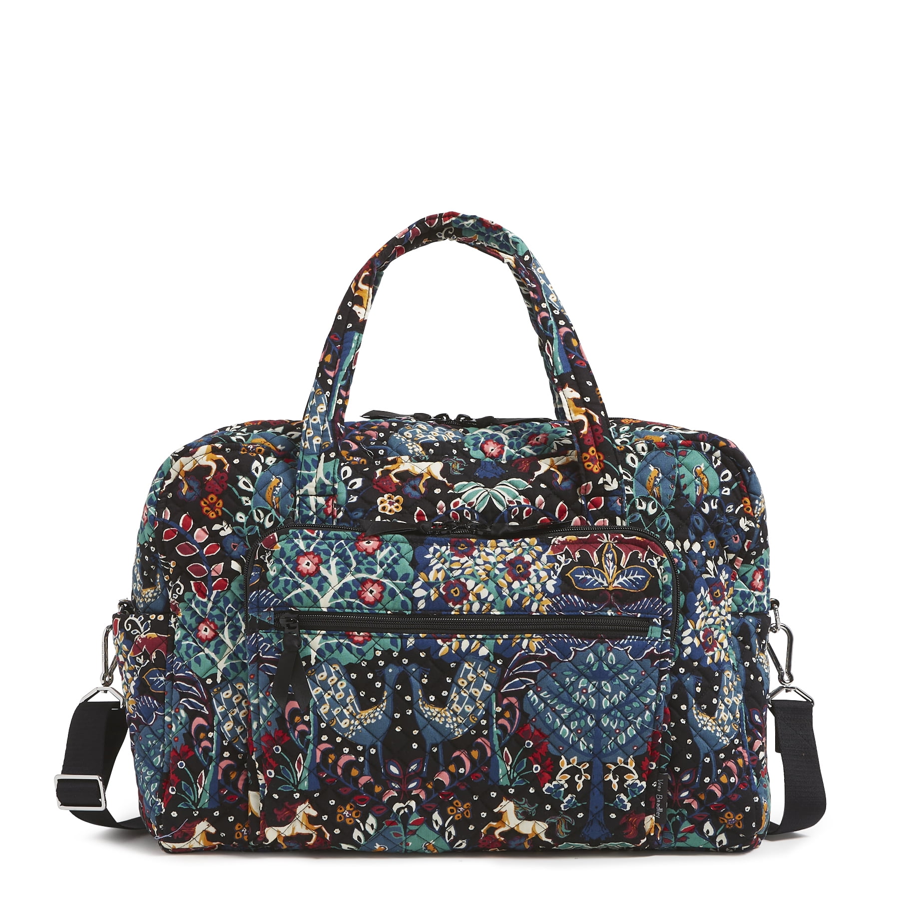 Vera Bradley Women's Cotton Weekender Travel Bag Enchantment - Walmart.com