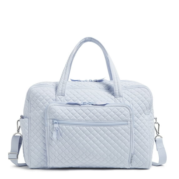 Vera Bradley Women's Cotton Weekender Travel Bag Morning Glory