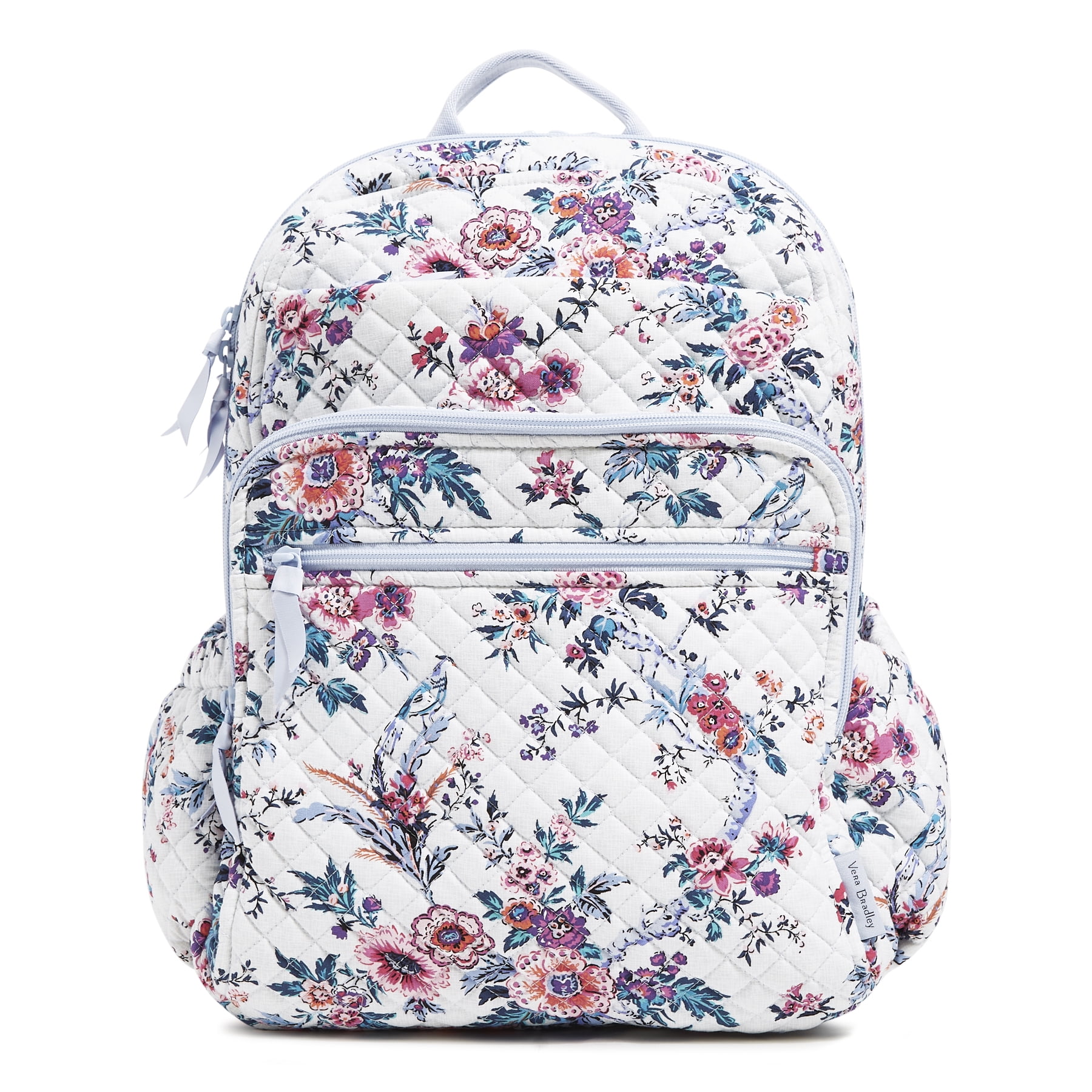 Vera Bradley Denim Campus Backpack, Sea Air Floral, One Size : :  Clothing, Shoes & Accessories