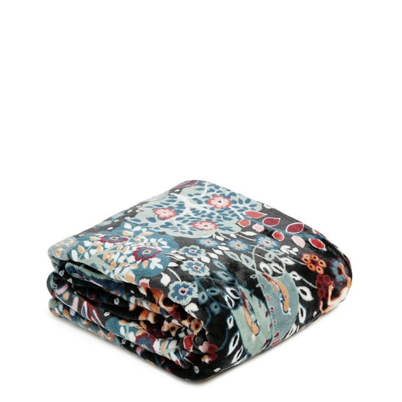 Vera Bradley Women's Fleece Plush Throw Blanket Enchantment