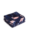 thumbnail image 1 of Vera Bradley Women's Fleece Plush Throw Blanket Flamingo Party, 1 of 2