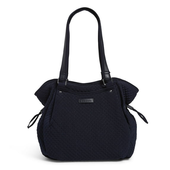 Vera Bradley Women's Microfiber Glenna Satchel Classic Navy