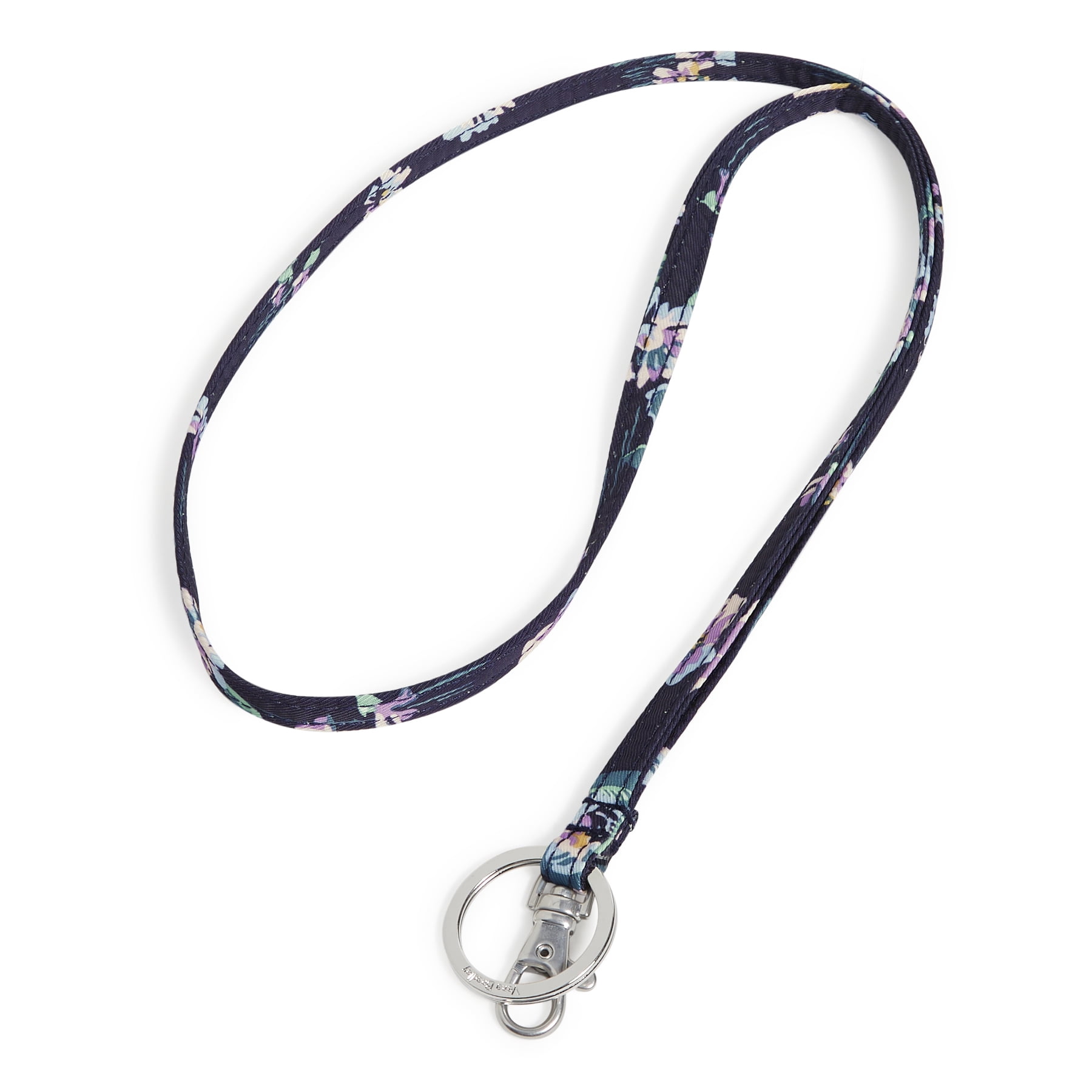 Vera Bradley Women's Performance Twill Lanyard Navy Garden