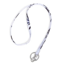 PinMart's Blue And Gold Paw Print School Mascot Sports Lanyard W Safety Release