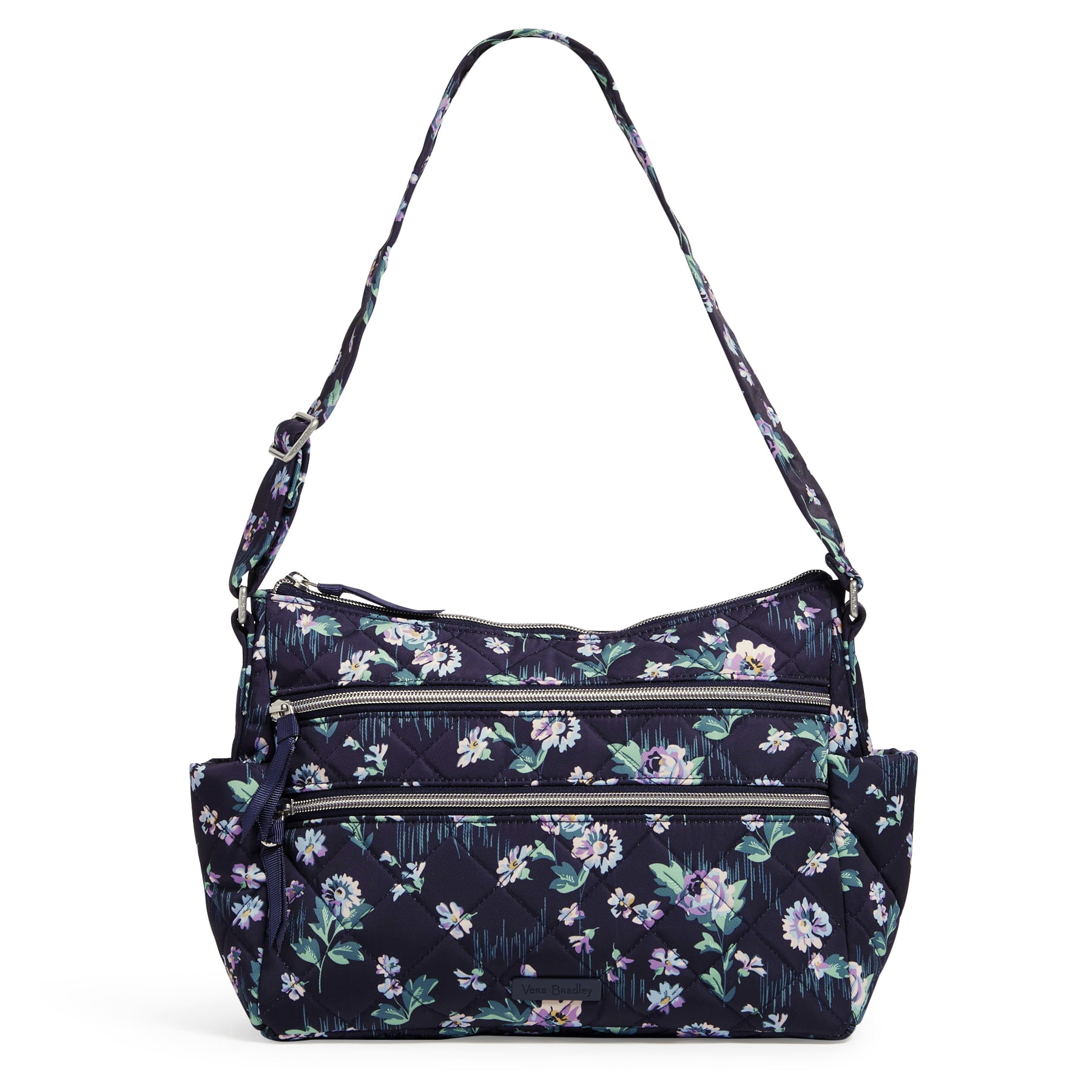 Vera Bradley Women's Work Tote, Navy Garden, Performance Twill
