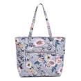 thumbnail image 1 of Vera Bradley Women's Performance Twill Vera Tote Bag Parisian Bouquet, 1 of 2