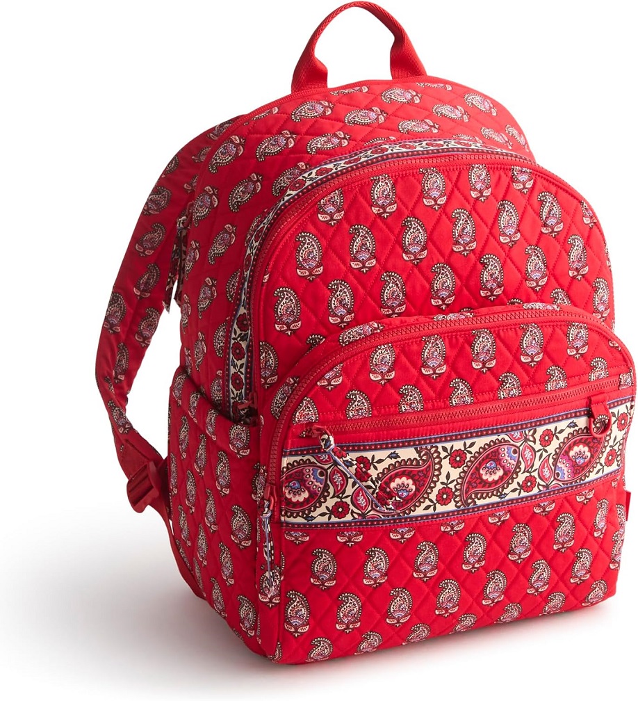 Vera Bradley ‘Bancroft Flowering Paisley Goji Berry’ Mini Backpack Bancroft Vera Bradley Waterproof Backpack Vera Bradley  main image 4