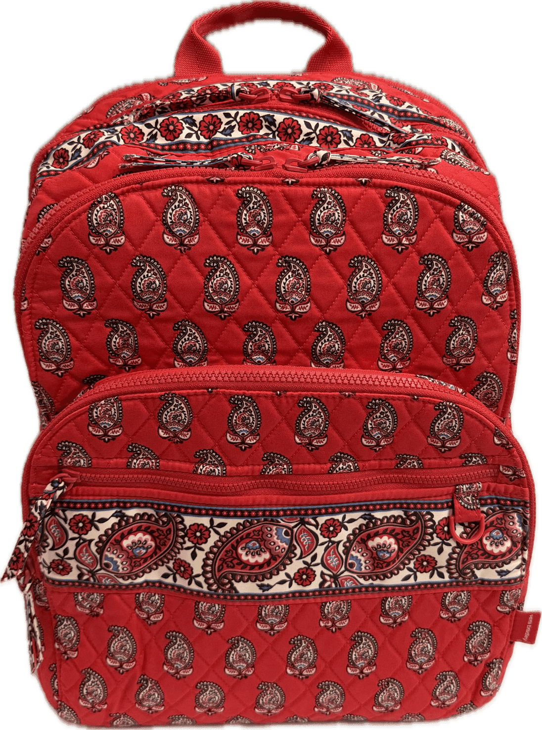 Women\'s Vera Bradley Quilted Backpack One Size Red Amazon.com: Vera Bradley Women main image 2