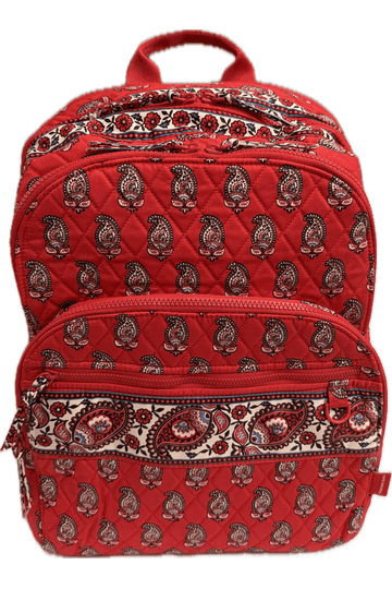 Vera Bradley ‘Bancroft Flowering Paisley Goji Berry’ Mini Backpack Vera Bradley Paisley Goji Berry Red Bancroft Backpack  main image 2