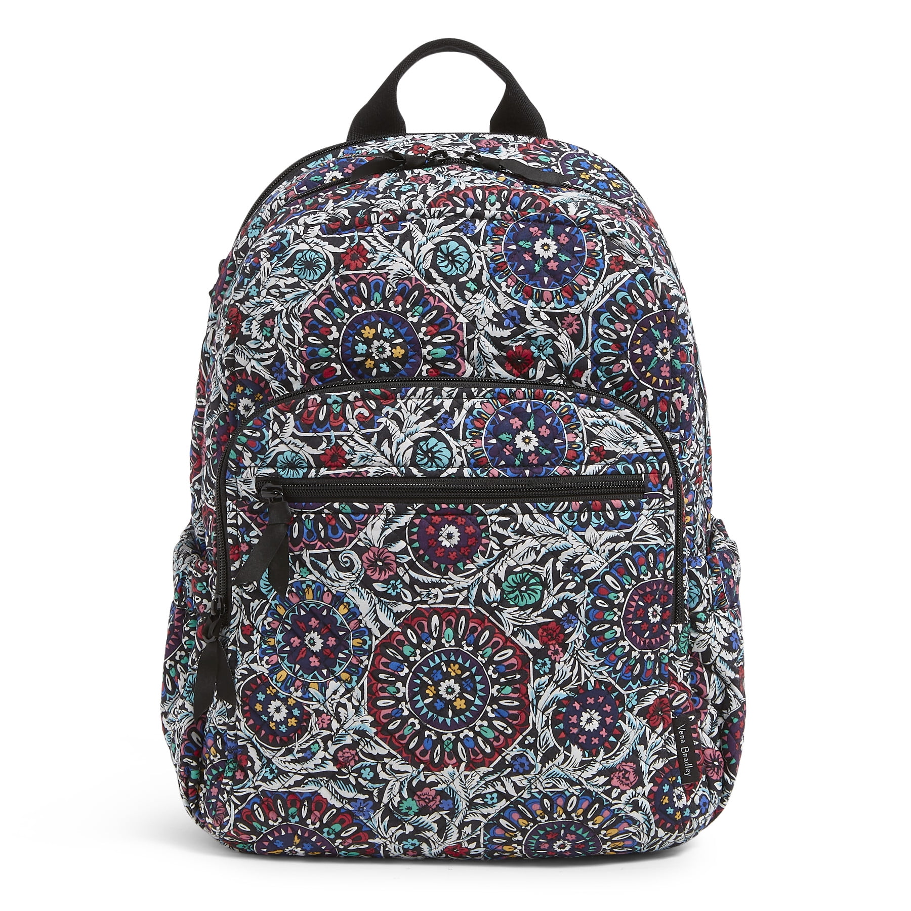 Vera Bradley Women's Recycled Cotton Campus Backpack Stained