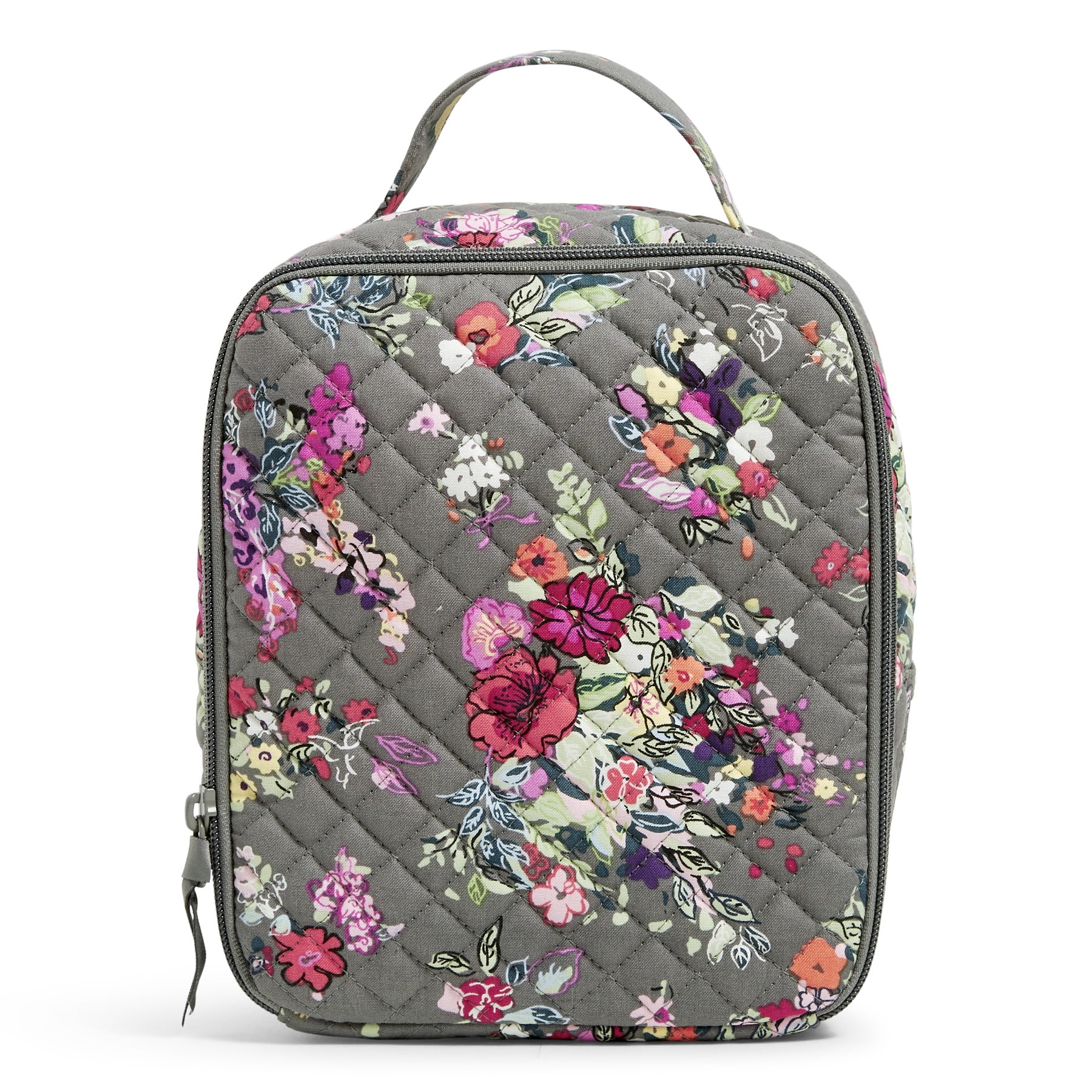 Vera Bradley Women s Recycled Cotton Lunch Bunch Bag Hope Blooms Walmart