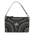 thumbnail image 1 of Vera Bradley Women's Recycled Cotton RFID Convertible Wristlet Black Bandana Medallion, 1 of 6