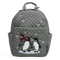 thumbnail image 1 of Vera Bradley Women's Recycled Cotton Small Backpack Penguin Pair, 1 of 3