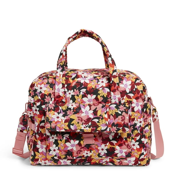 Vera Bradley Women's Recycled Cotton Utility Travel Bag Rosa Floral - Walmart Business Supplies Vera Bradley Women's Recycled Cotton Utility Travel Bag Rosa Floral - Walmart Business Supplies