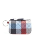 thumbnail image 1 of Vera Bradley Women's Recycled Cotton Zip ID Case Patriotic Plaid, 1 of 3