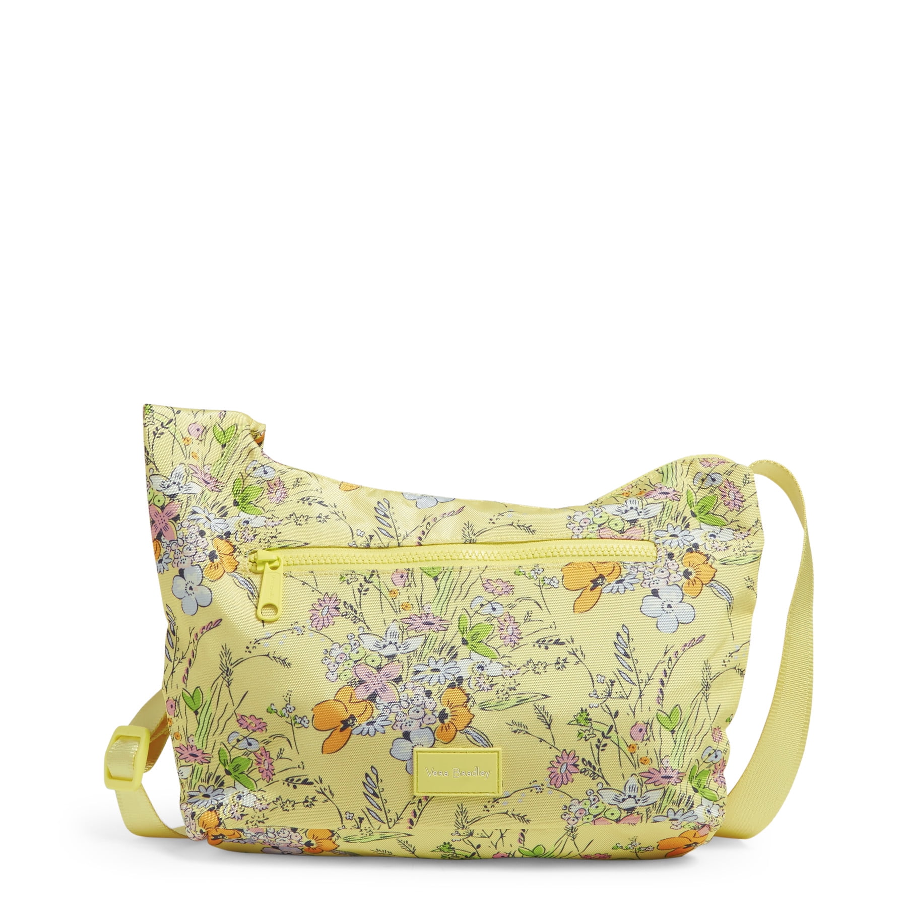 Vera Bradley Women s Recycled Crossbody Sling Bag Sunlit Garden