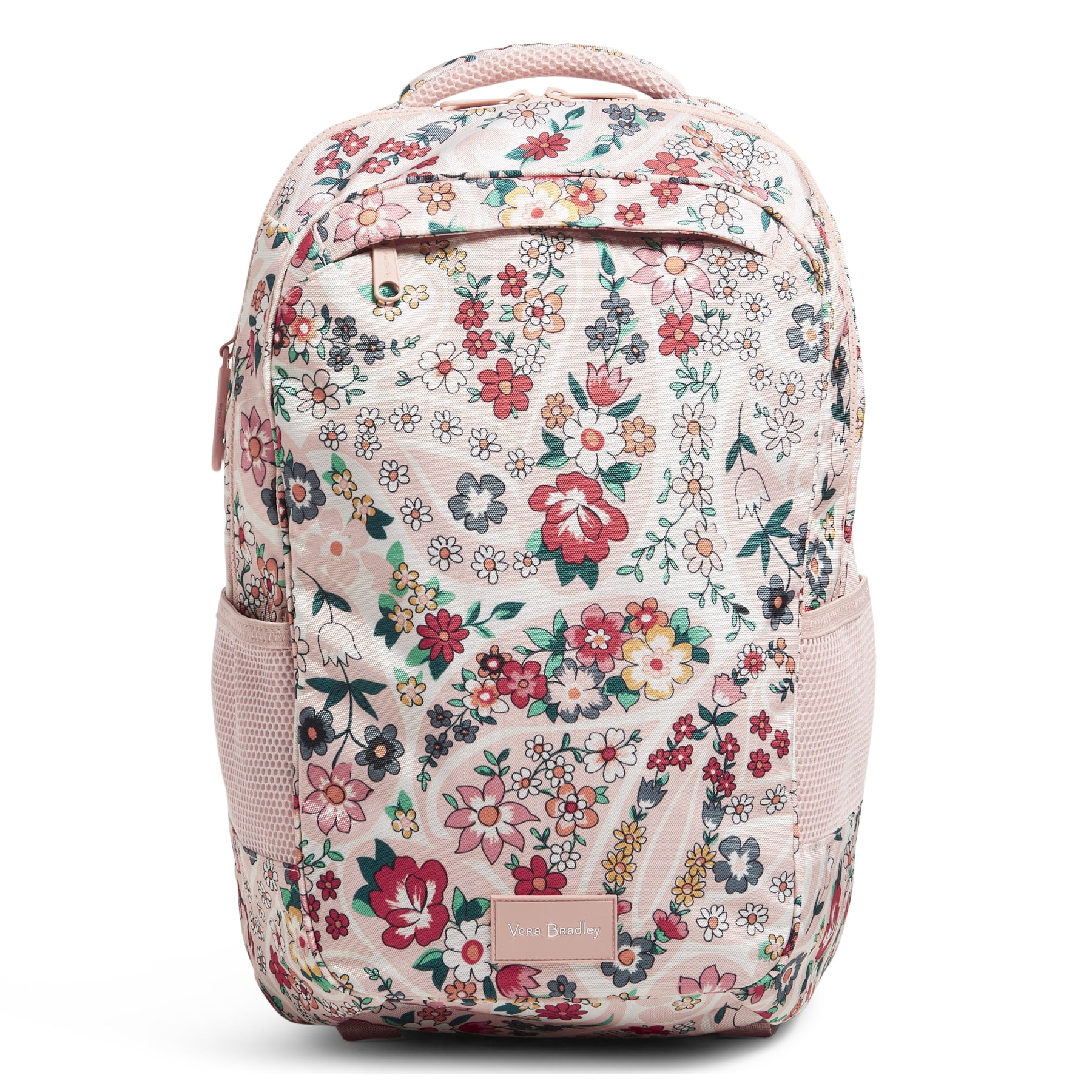 Vera Bradley Women s Recycled Lighten Up Grand Backpack Prairie Paisley Walmart