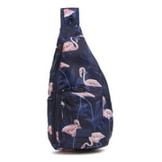 Vera Bradley Women's Ripstop Mini Sling Backpack Flamingo Party