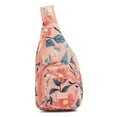 thumbnail image 1 of Vera Bradley Women's Ripstop Mini Sling Backpack Paradise Bright Coral, 1 of 3