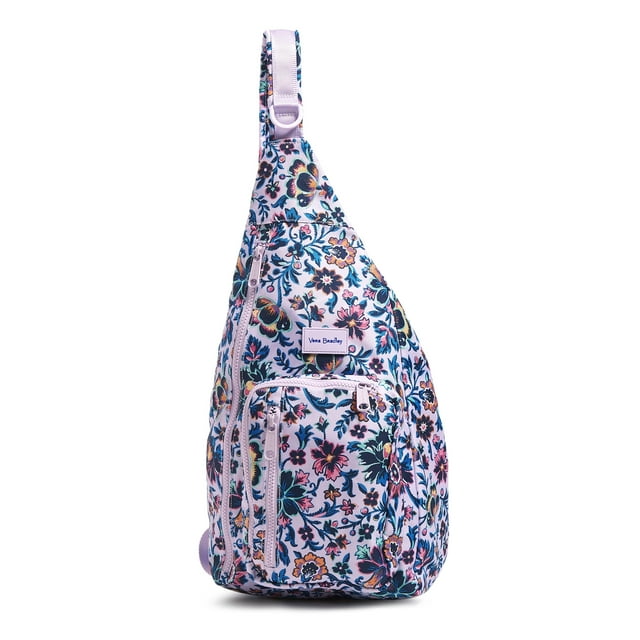 Vera Bradley Women's Sling Backpack Cloud Vine Multi